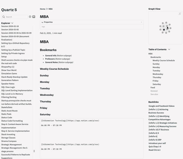 Brainstack | the studio's second brain, notes linked into one connected knowledge graph